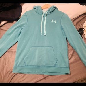 Blue under armor hoodie size: M